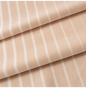 Tissu-velours-rayé-beige-et-blanc