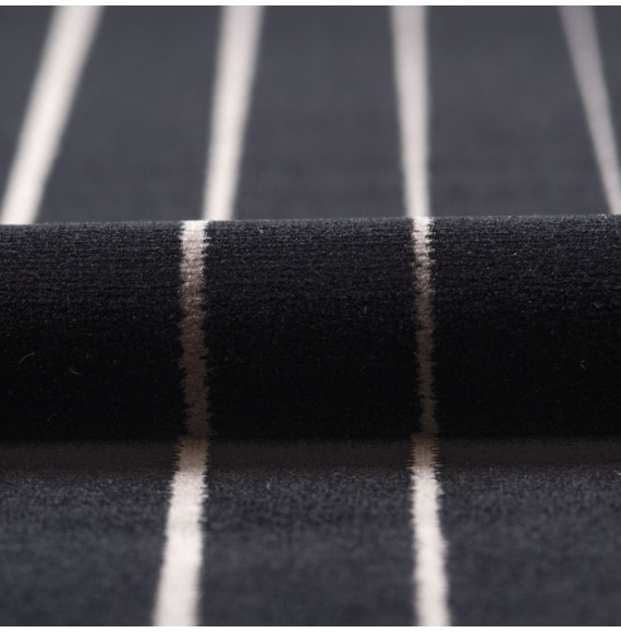 Tissu-velours-rayé-noir-et-anthracite