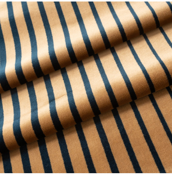 Tissu-velours-rayé-bronze-et-canard