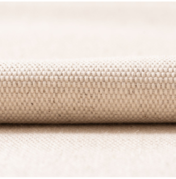 Tissu 280cm Atlas coton lin bache naturel