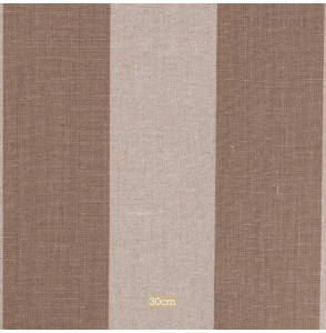 Tissu-lin-naturel-ligné-brun