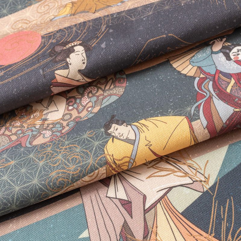 Tissu-280cm-coton-motif-chinois