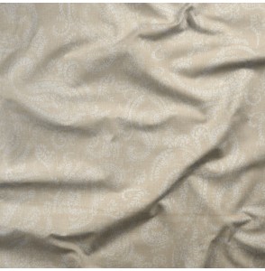 Tissu-lin-coton-motif-cachemire-beige