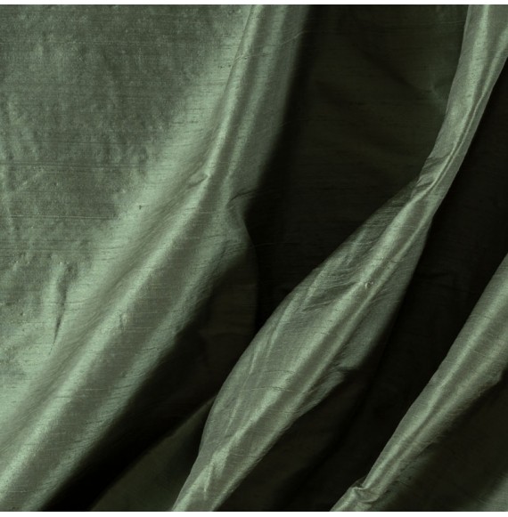 Tissu-soie-sauvage-vert-celadon