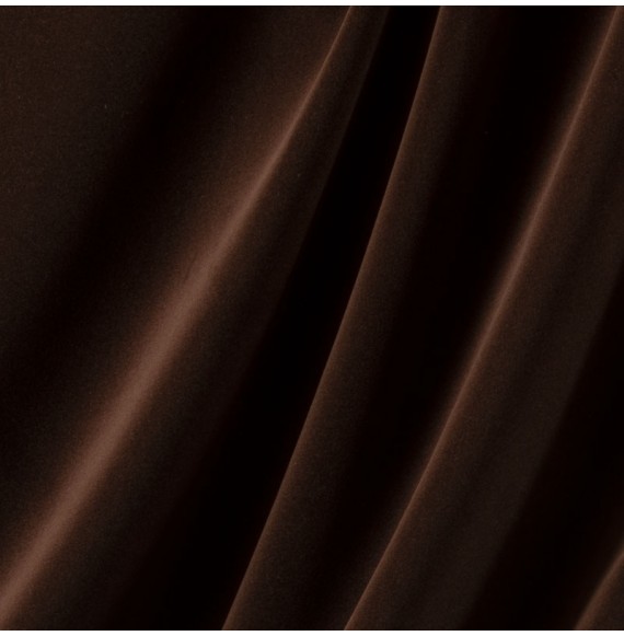 Tissu-velours-marron