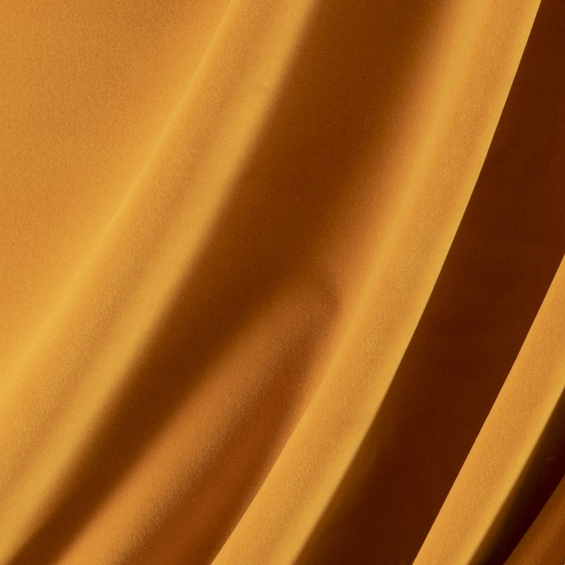 Tissu-velours-ocre