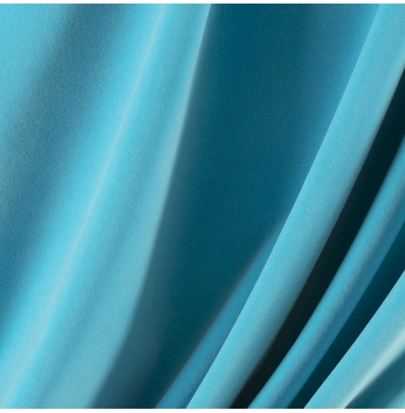 Tissu-velours-turquoise