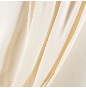 Tissu-300cm-polyester-chiné-écru