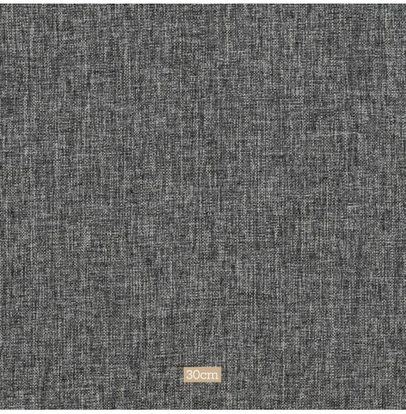 Tissu 300cm polyester chiné gris moyen