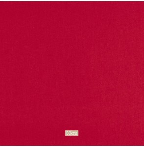Tissu 280cm coton bachette rouge