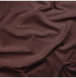 Tissu-lin-brun-rouge