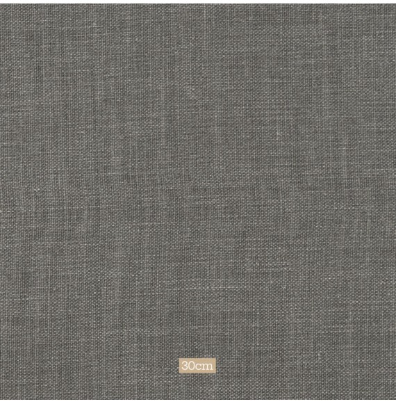 Tissu chanvre gris chiné