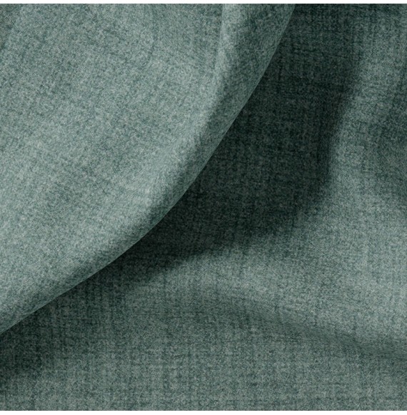 Tissu-polyester-aspect-laine-chiné-bleu-gris