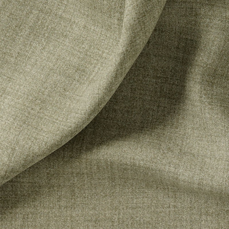 Tissu-polyester-aspect-laine-chiné-kaki