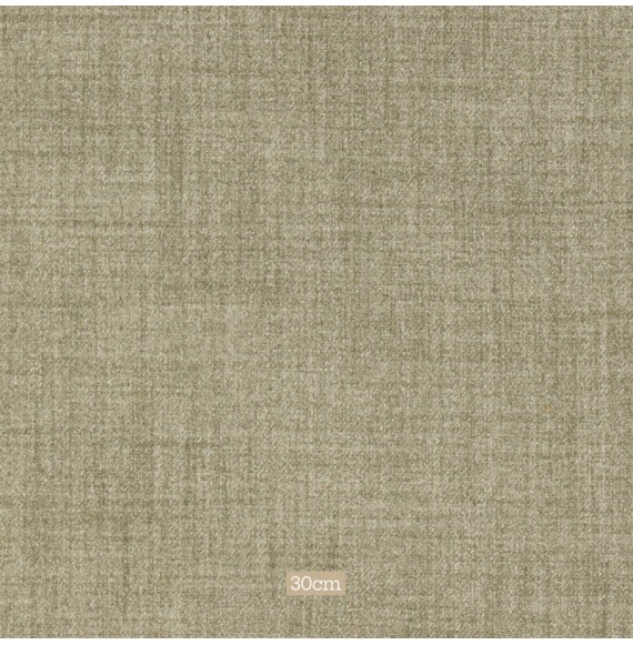 Tissu polyester aspect laine chiné taupe