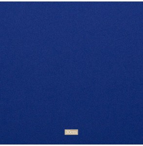 Tissu polyester uni bleu roi