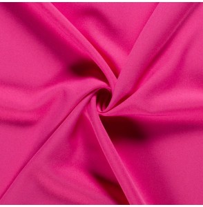 Tissu-polyester-uni-rose