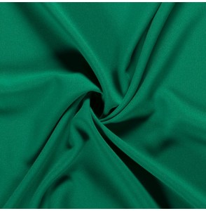 Tissu-polyester-uni-vert-moyen