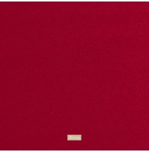 Tissu polyester uni rouge foncé