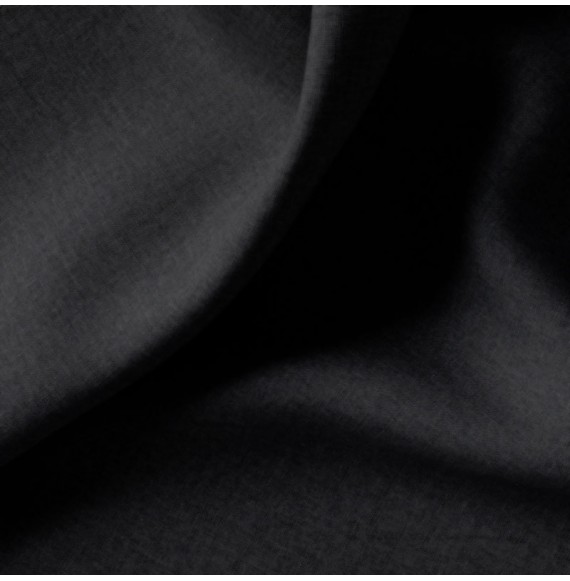 Tissu-coton-lavé-noir