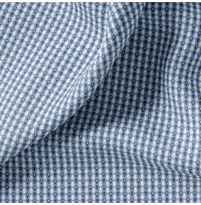 Tissu-coton-bleu-foncé-Goutelettes