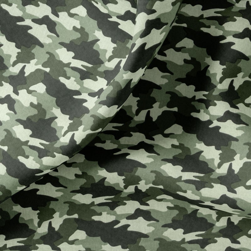 Tissu-coton-camouflage-vert