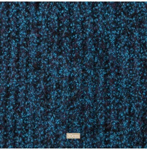 Tissu tricot laine turquoise