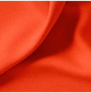 Tissu-coton-uni-rouge-orangé
