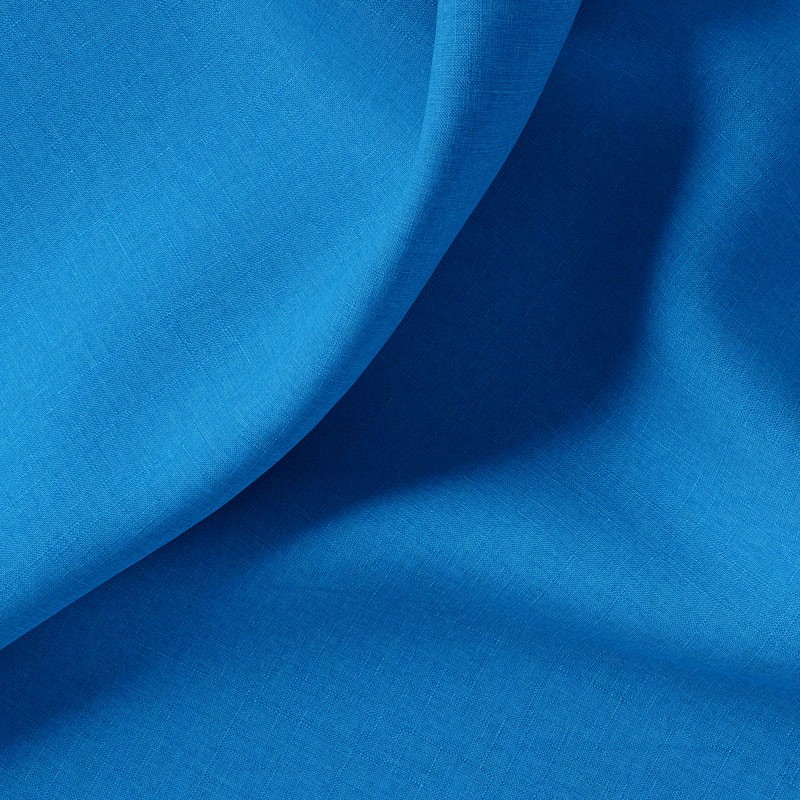 Tissu-coton-uni-bleu-azur