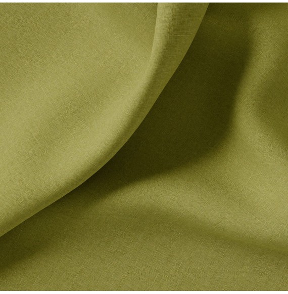 Tissu-coton-uni-vert-olive