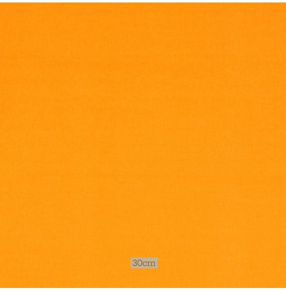 Tissu 300cm coton uni orange