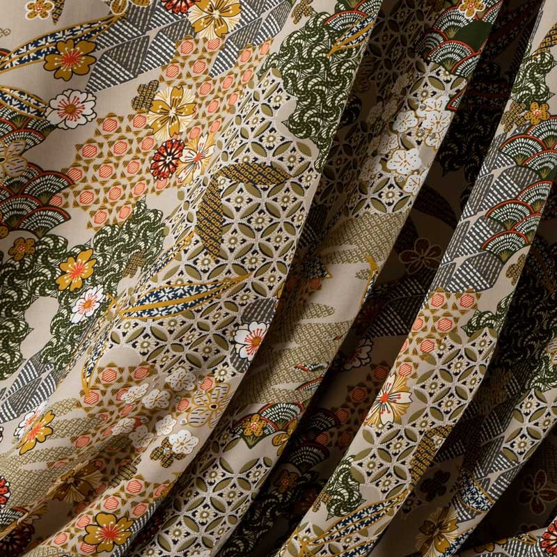 Tissu-viscose-beige-motifs-japonais