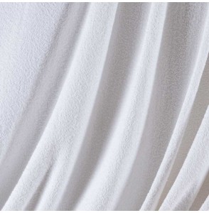 Tissu-éponge-coton-blanc