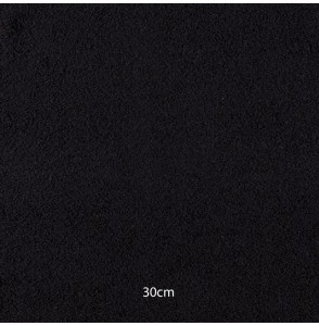 Tissu éponge coton noir