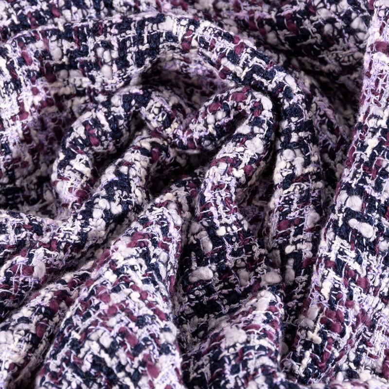 Tissu-tweed-chanel-mauve