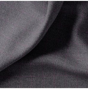 Tissu-carreaux-tweed-léger-gris-rose-stretch