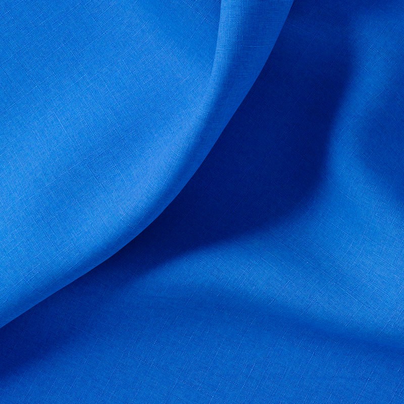 Tissu Coton uni Bleu clair - Par 10 cm