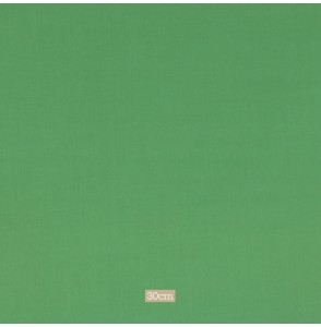 Tissu coton uni vert moyen
