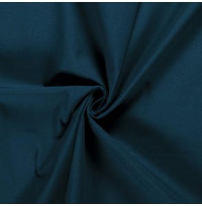 Tissu-gabardine-de-coton-bleu-pétrole