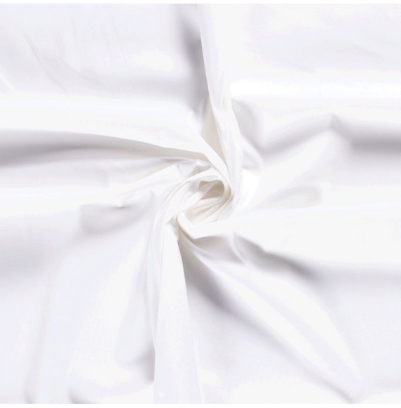 Tissu-satin-de-coton-blanc