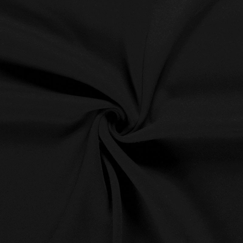 Tissu-sweatshirt-brossé-noir