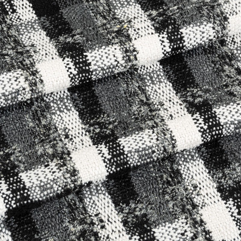 Tissu-tweed-gris