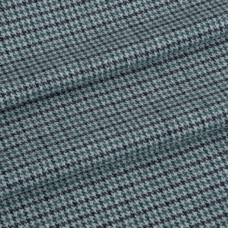 Tissu-tweed-vintage-laine-bleu-vert