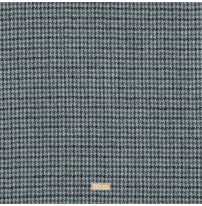 Tissu tweed vintage laine bleu vert