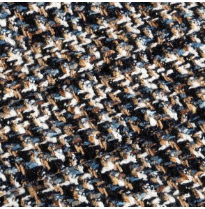 Tissu-tweed-laine-multicolore