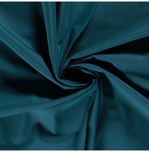 Tissu-coton-bio-bleu-pétrole