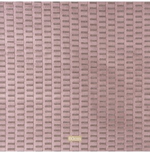 Coupe 1m90 velours ameublement géométrique vieux-rose