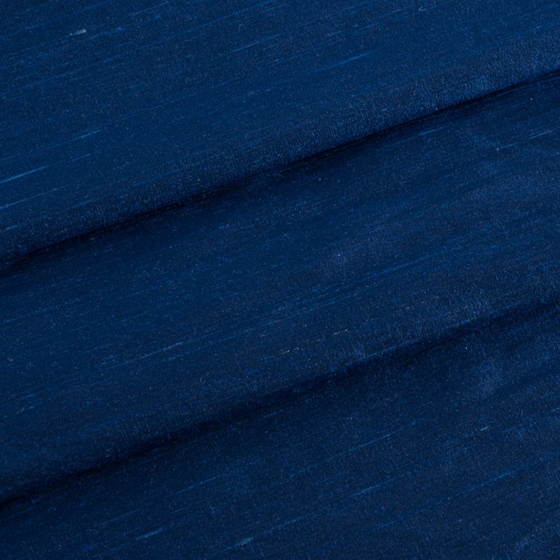 Coupon-2m20-100%-wilde-zijde-donker-blauw