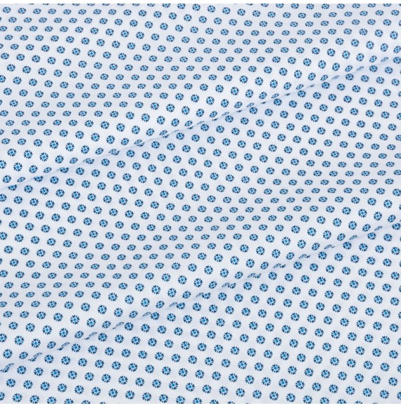 Tissu-coton-blanc-petit-cœur-bleu