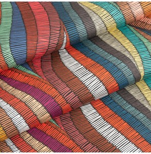 Tissu-extèrieur-ethnique-multicolore